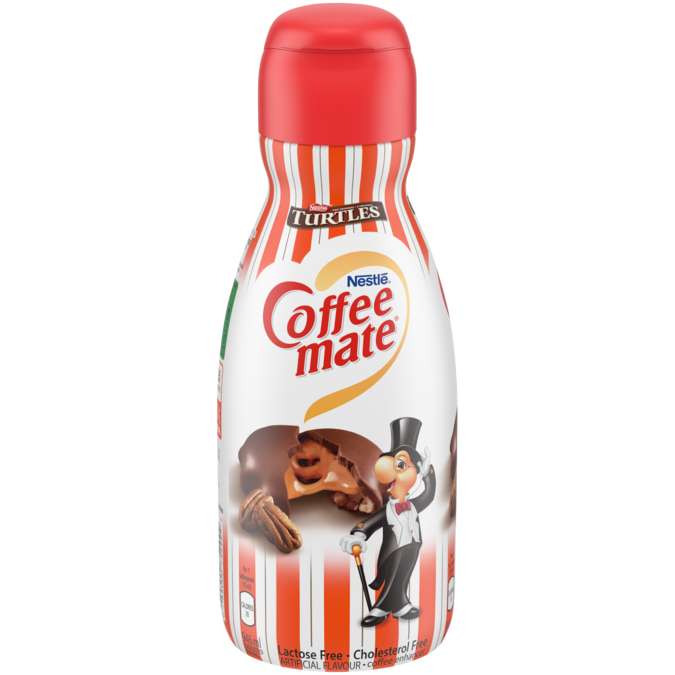 Coffee Mate Nestle Turtles Liquid Creamer (6 x 32oz)