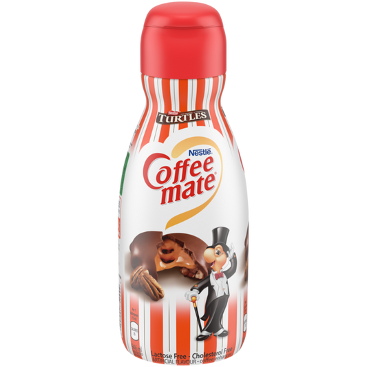 Coffee Mate Nestle Turtles Liquid Creamer (6 x 32oz)