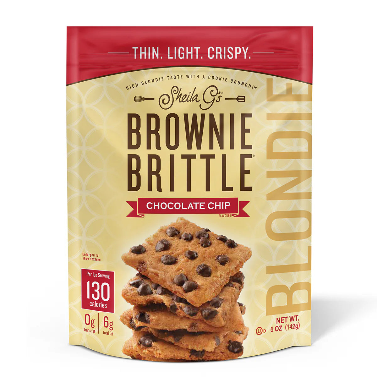 Sheila G’s Brownie Brittle Chocolate Chip Blondie (6 x 5oz)