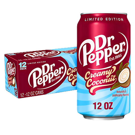 Dr Pepper Creamy Coconut (12 x 330ml)