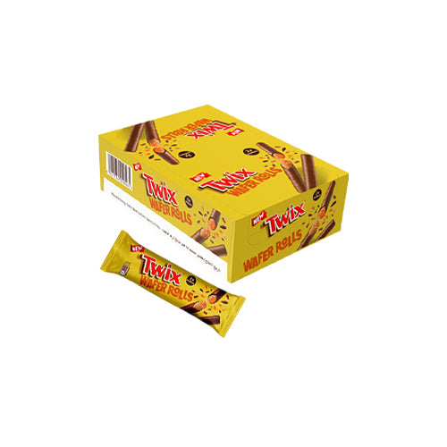 Twix Wafer Rolls (24 x 22.5g)