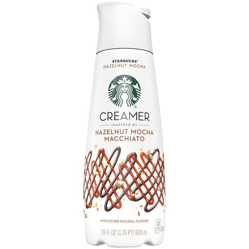 Starbucks Hazlenut Mocha Macchiato Liquid Creamer (6 x 28oz)