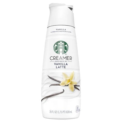 Starbucks Vanilla Latte Liquid Creamer (6 x 28oz)