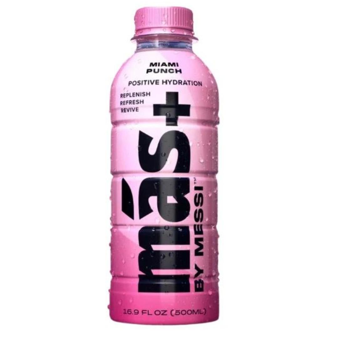 MAS+ By Messi Drink Miami Punch (12 x 500ml)