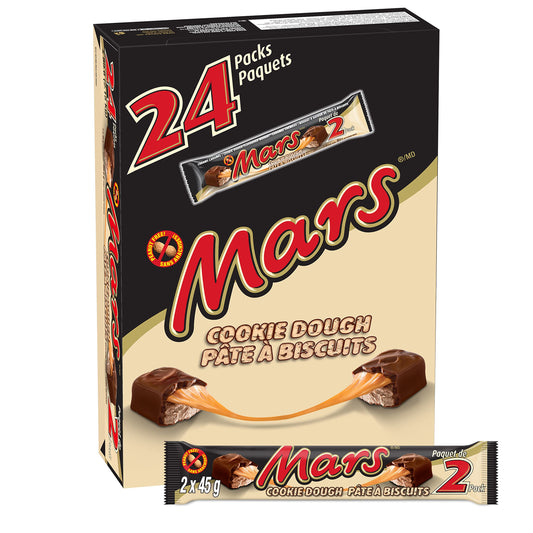 Mars Cookie Dough Share Size Bars (24 x 90g) (Canada)