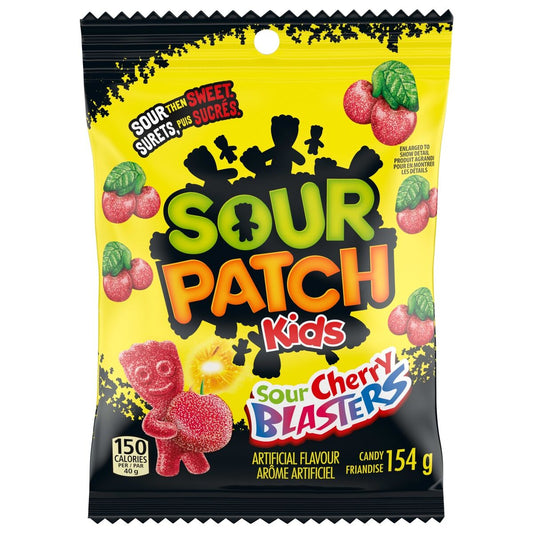 Sour Patch Kids Cherry Blasters (12 x 154g) (Canada)